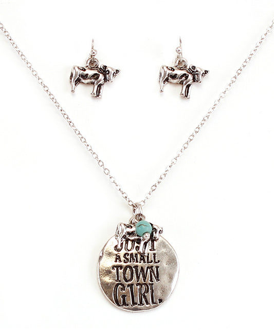 JUST A SMALL TOWN GIRL Necklace Set