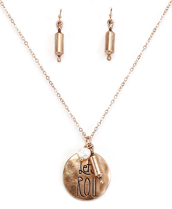 LET'S ROLL Necklace Set