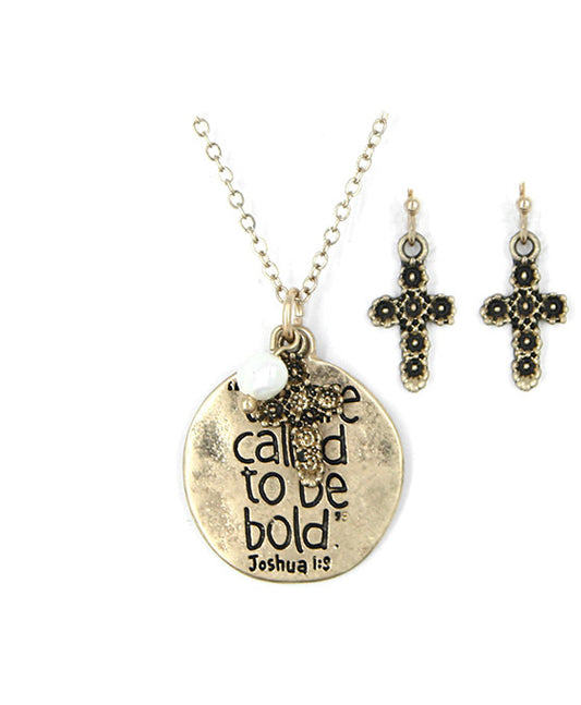 Message Necklace Set - WE ARE CALLED