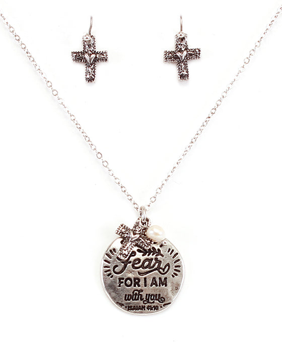 DO NOT FEAR Necklace Set