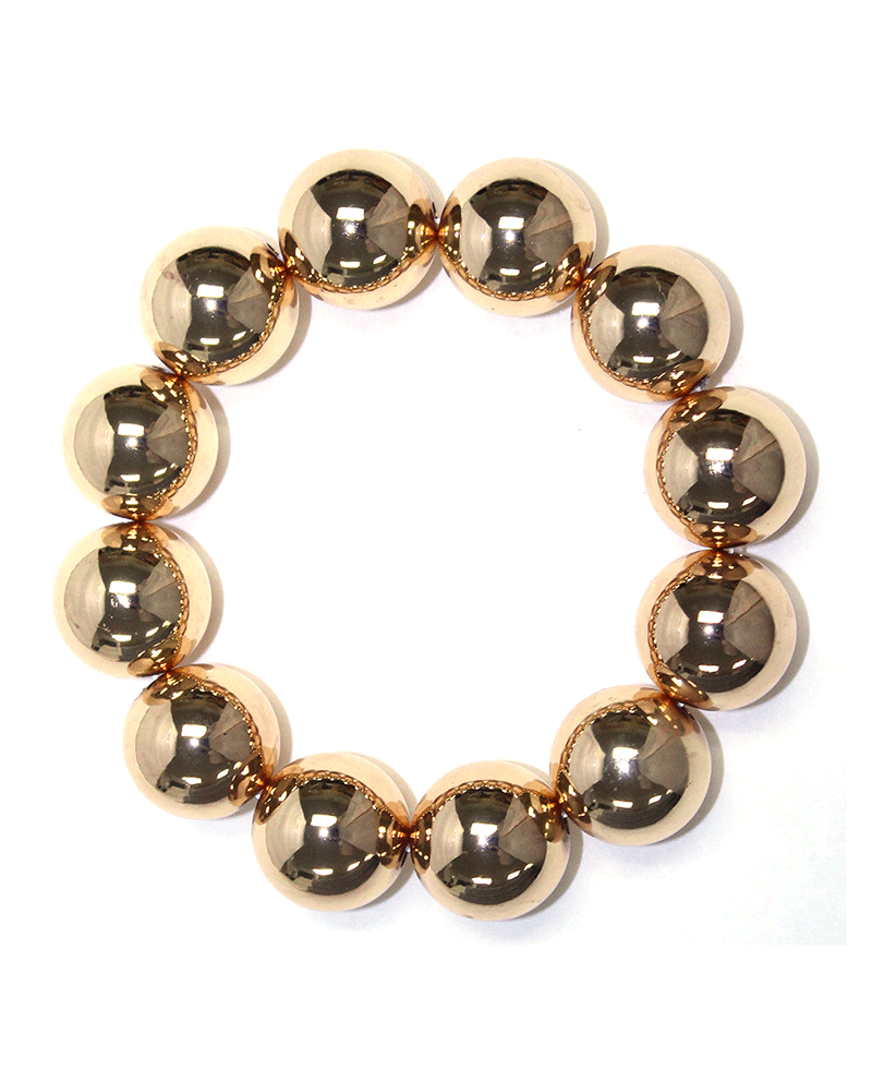 Metal Ball Stretch Bracelet