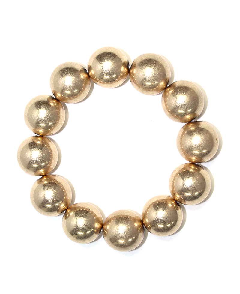 Metal Ball Stretch Bracelet