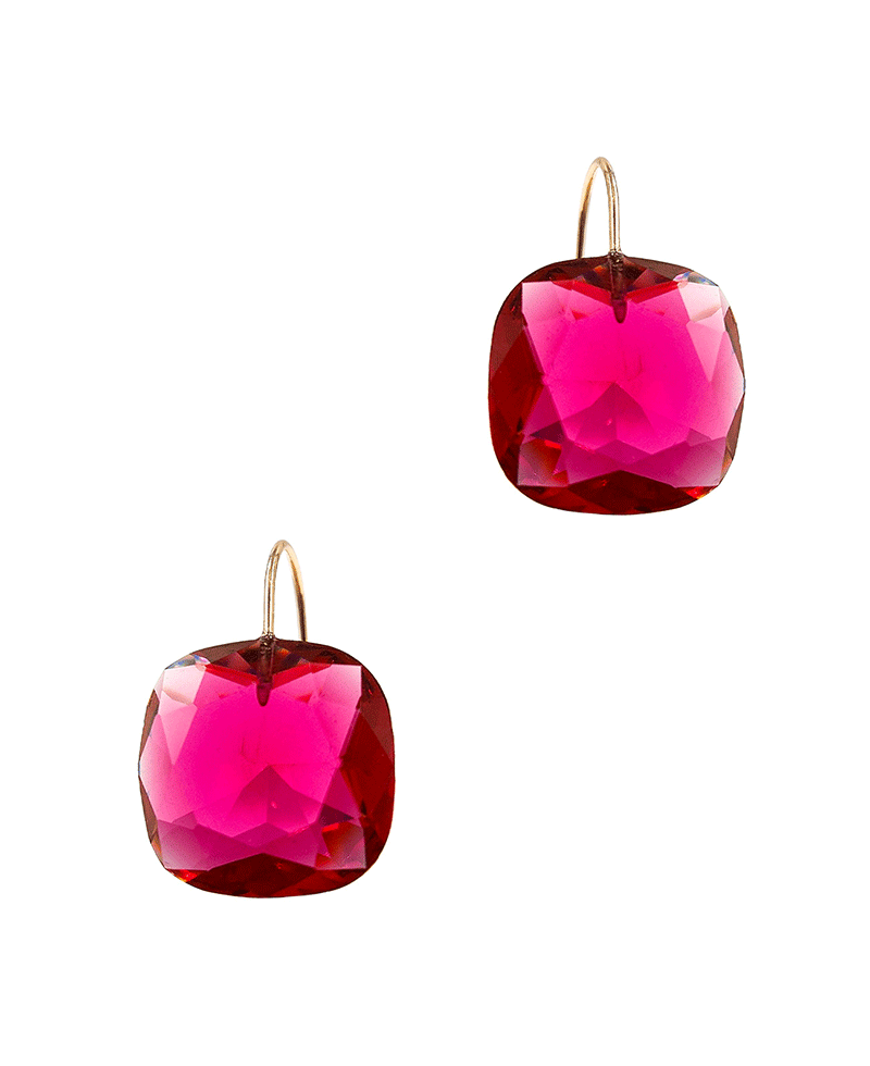 Glass Hook Earring