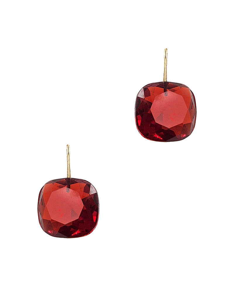 Glass Hook Earring