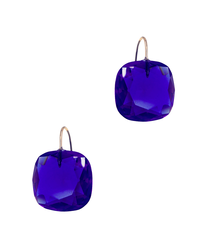 Glass Hook Earring