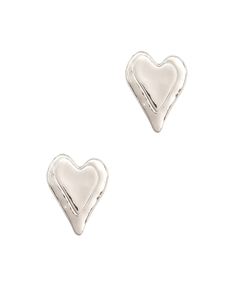 Heart Post Earring