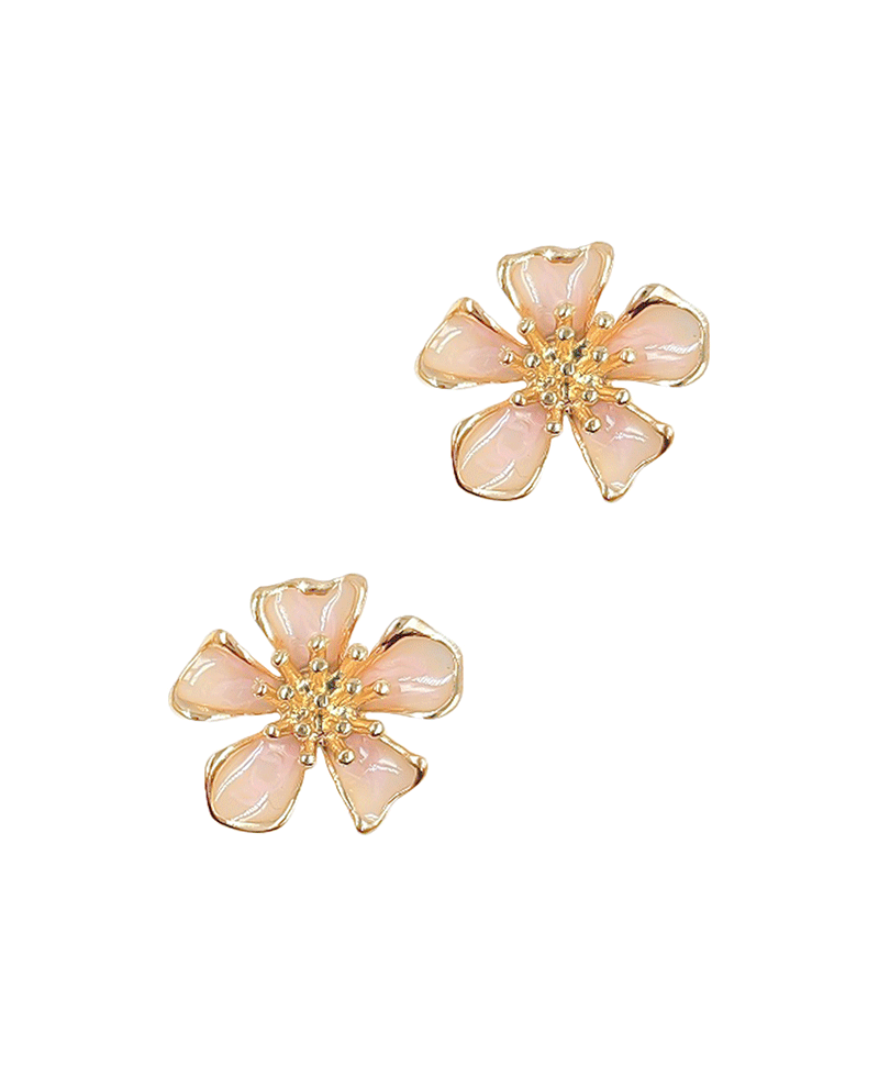 Flower Post Earring