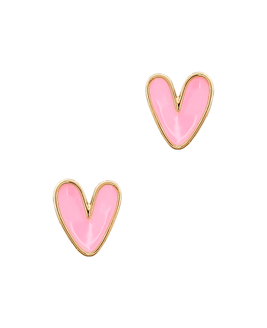 Heart Post Earring