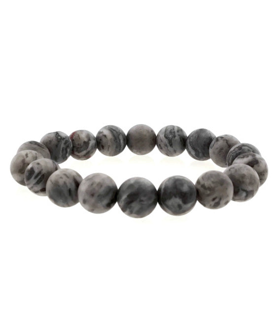 10mm Frost Genuine Stone Bracelet