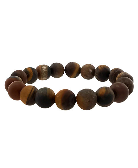 10mm Frost Genuine Stone Bracelet