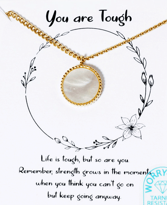 Pearl Pendant Necklace - Water Resistant