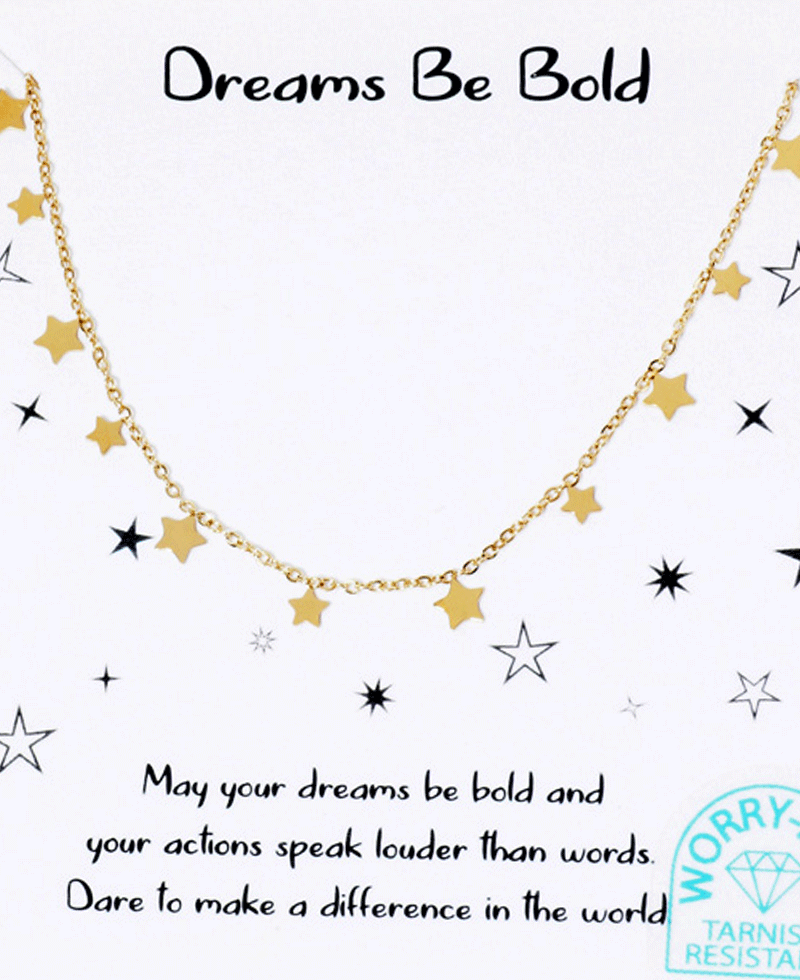 Star Station Necklace - Water Resistant