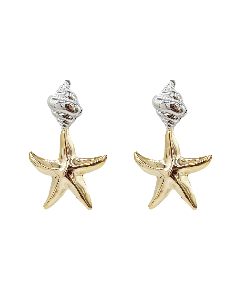 Sea Life Post Earring