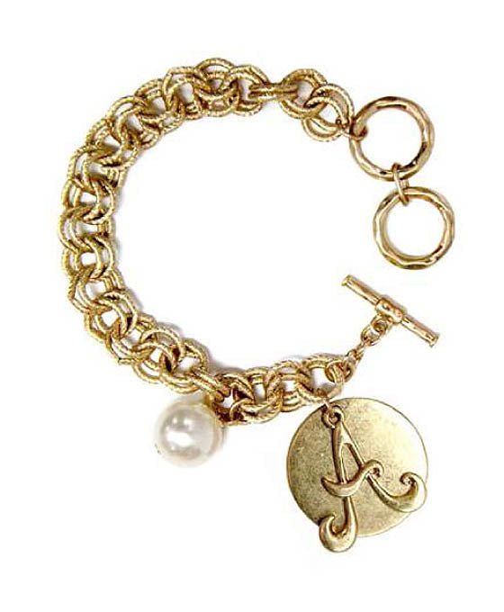 Monogram Double Toggle Bracelet