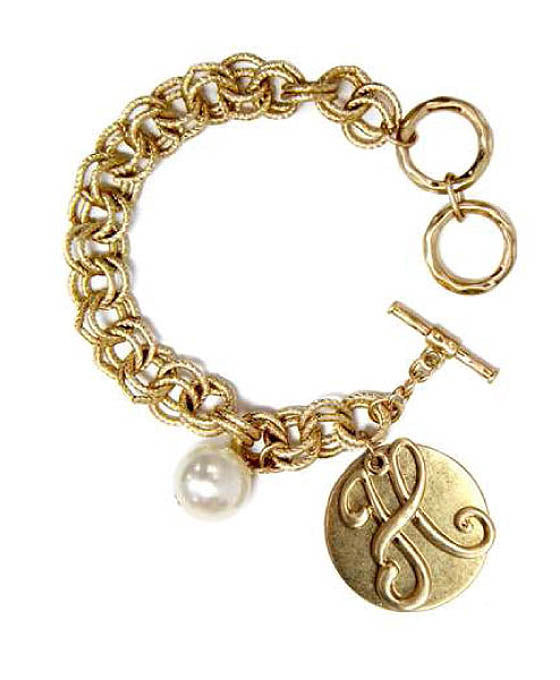 Monogram Double Toggle Bracelet