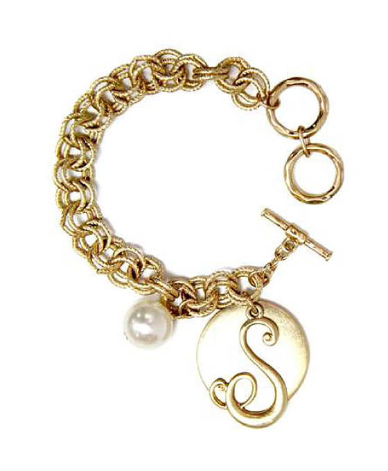 Monogram Double Toggle Bracelet